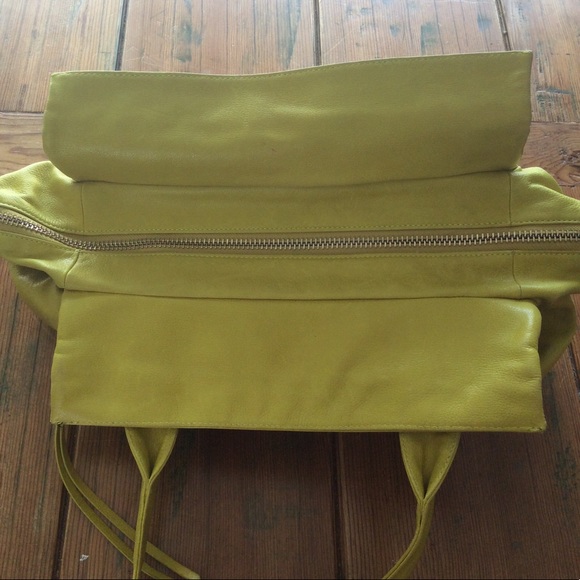 Botkier Yellow Trigger Satchel Bag - Picture 7 of 9